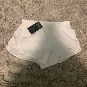 NIKE Women's White Running Shorts